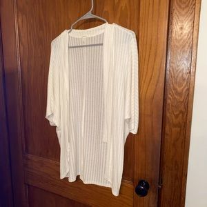 Cream knit cardigan size XS